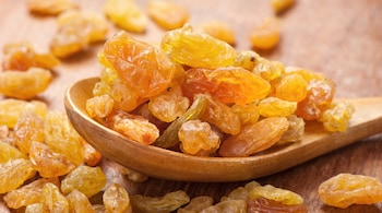Health benefits of dry fruits: Dried fruits like raisins, prunes, and apricots offer a natural, sweet source of iron. These foods are convenient for snacking and can be added to cereals or salads for an extra boost of iron (Image: Canva)