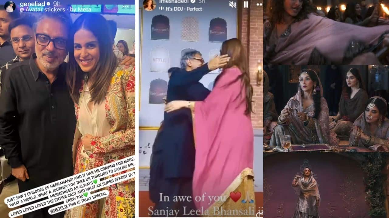 Heeramandi premiere was a star-studded event.