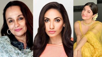 (From left) Actor Soni Razdan, director Prerna V Arora, actor Divya Khossla. The first schedule of Prerna Arora's 'Hero Heeroine' will begin from June 10.