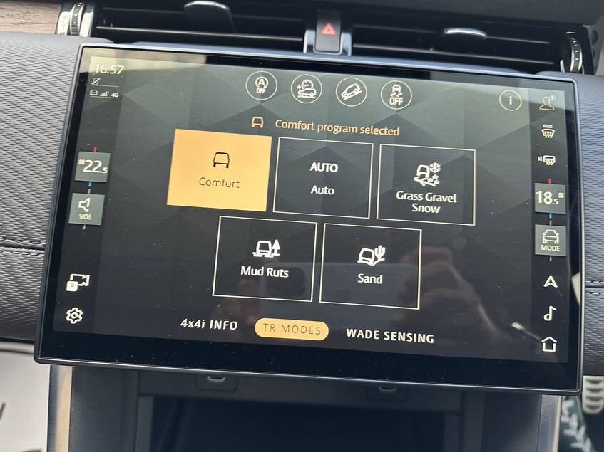 The 19-inch alloys continue to be a good idea, adding a level of suppleness to the already plush suspension set-up.