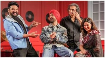 The third episode of 'The Great Indian Kapil Show' had guests Diljit Dosanjh, Parineeti Chopra, and Imtiaz Ali.