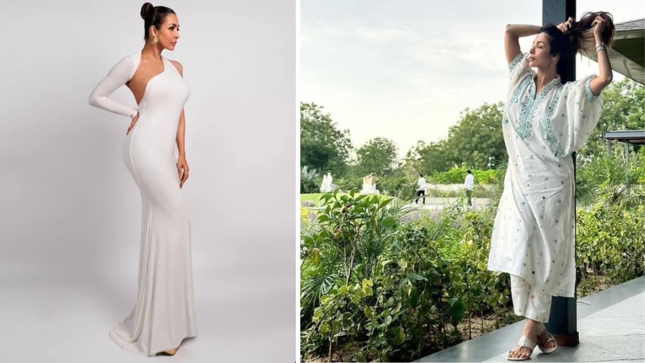 Malaika Arora declares an all-white summer with interesting Indian and Western looks