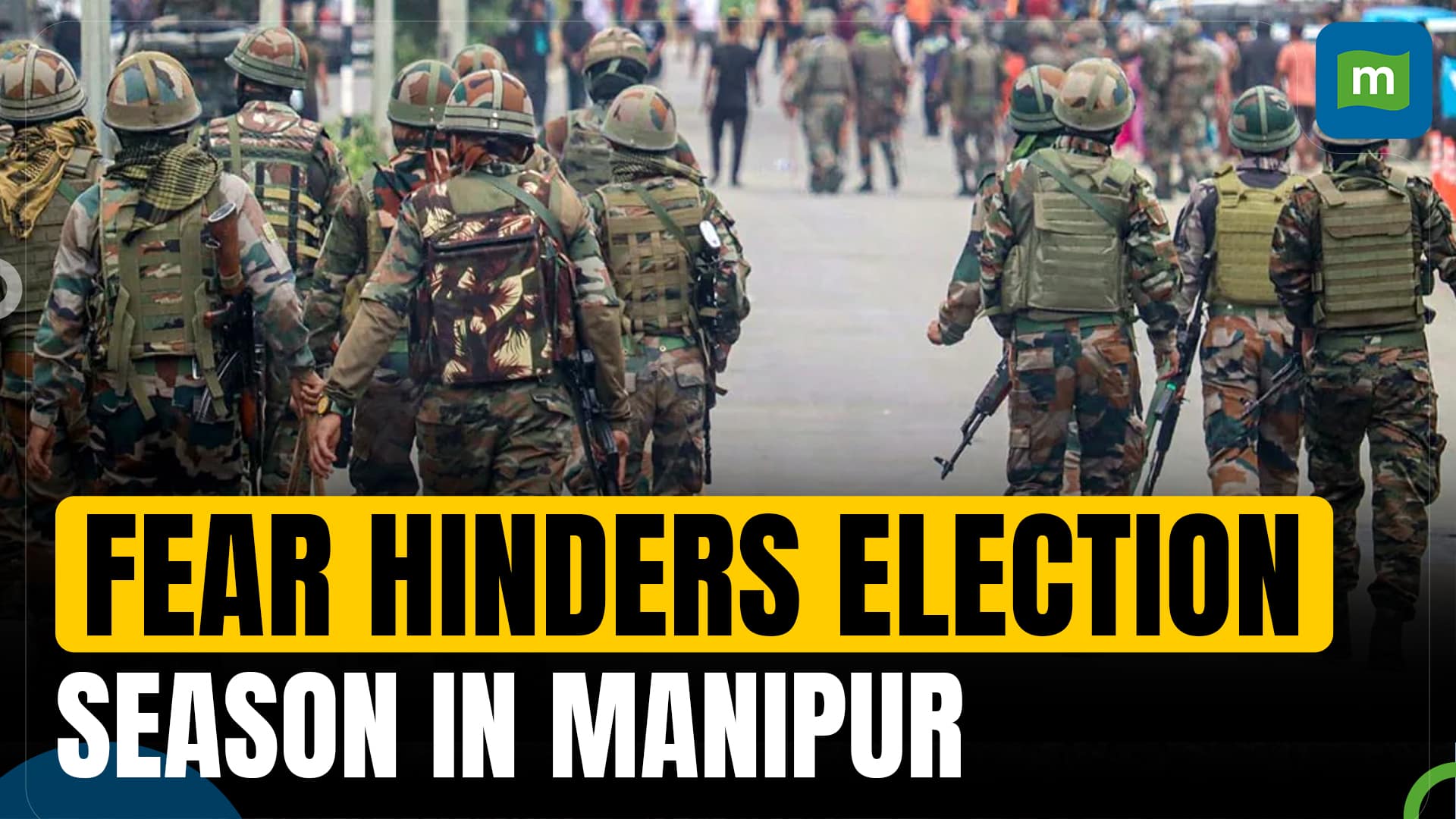 Manipur: Election campaigning being held behind closed doors due to fear of violence
