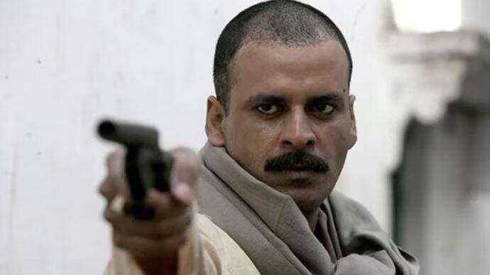 Manoj Bajpayee as Sardar Khan in 'Gangs of Wasseypur' (2012).