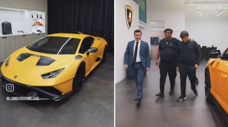 Indian businessman gifts Rs 5 crore Lamborghini to son on 18th birthday