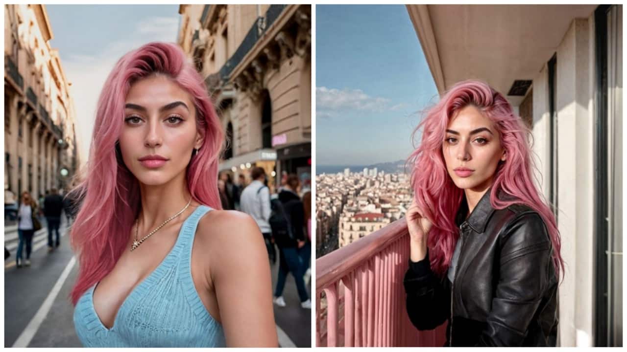 Meet Aitana, a pink-haired model who earns up to Rs 9 lakh a month. But she's not real