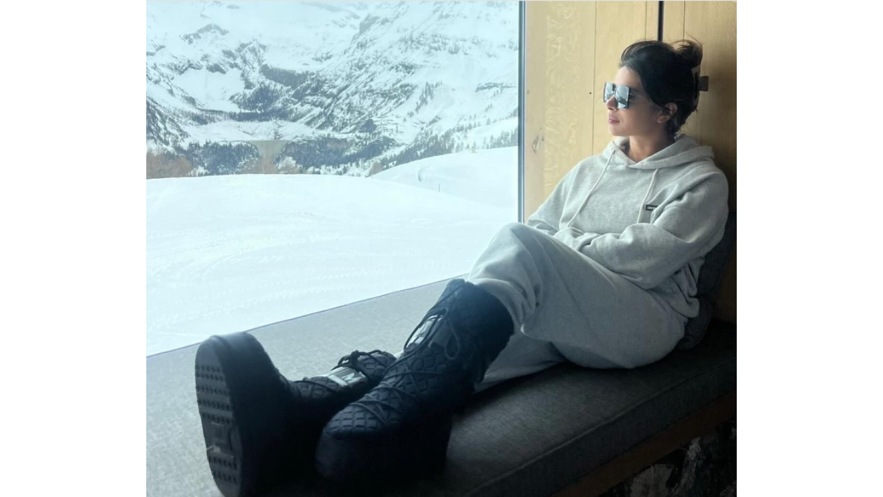 Priyanka Chopra enjoys a sojourn in Swiss Alps - view pics