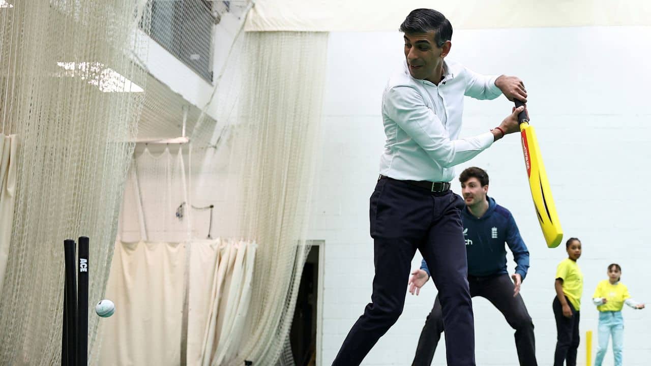 As England and Wales are set to host the 2026 Women’s T20 World Cup and England, Scotland and Ireland will host the 2030 men’s edition, Sunak announced a 35-million-pounds ($44.35 million) package on Friday that will primarily go into the construction of 16 all-weather domes in cities that will host T20 World Cup matches in 2026 and 2030. (Image: Reuters)