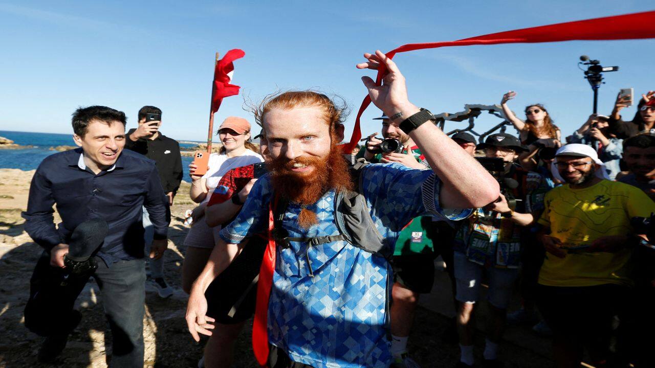 Briton, nicknamed 'Hardest Geezer', becomes first person to run length ...