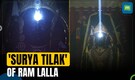 First visuals of Surya Tilak on Ayodhya's Ram Lalla | Ram Navami | Chaitra Navratri | Ram Temple