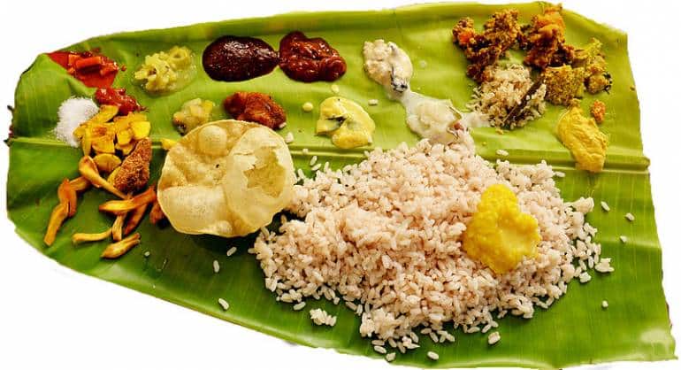 Kerala Sadya meal. (Photo: Wikimedia Commons)
