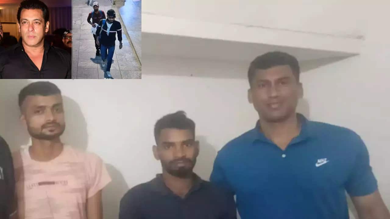 Salman Khan firing case update: Mumbai crime branch officers arrive in the city with the two arrested shooters Salman Khan firing case update: Mumbai crime branch officers arrive in the city with the two arrested shooters