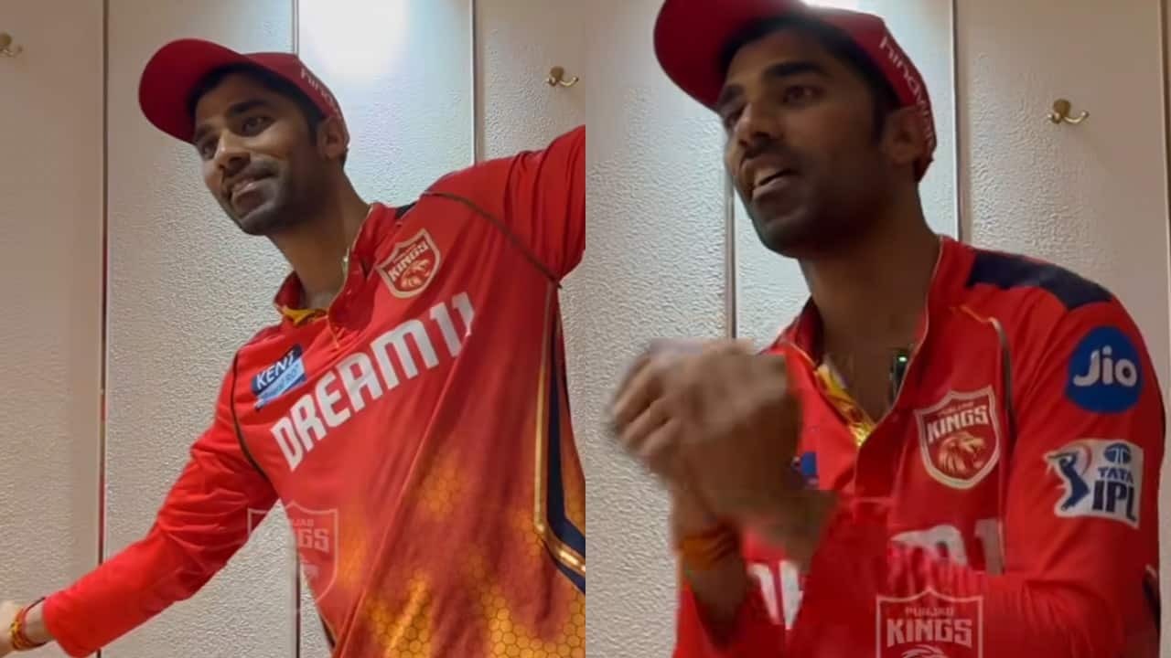 IPL 2024: Shashank Singh does Shah Rukh Khan's iconic pose after Punjab Kings' win against Kolkata Knight Riders, watch video