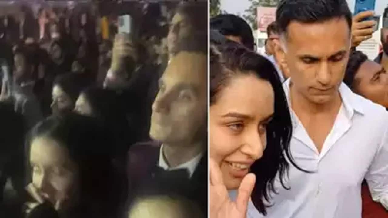 Shraddha Kapoor grooves with rumoured boyfriend Rahul Mody at Rihanna's concert - watch viral video