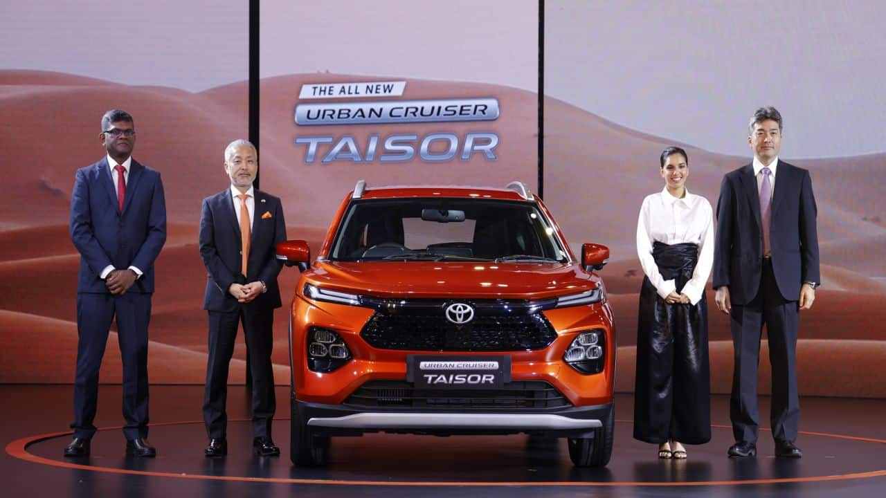 Toyota Urban Cruiser Taisor SUV launched in India, prices start from Rs ...