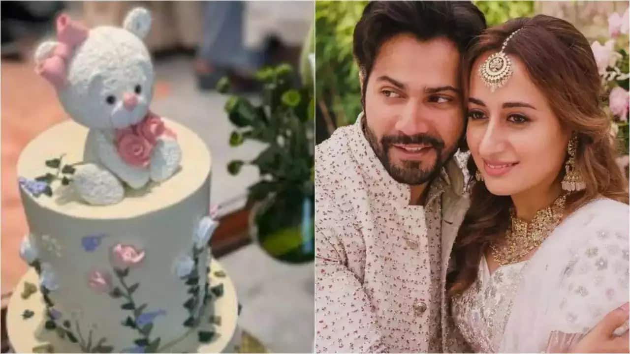 Varun Dhawan and Natasha Dalal thank paparazzi with special gifts after their baby shower ceremony