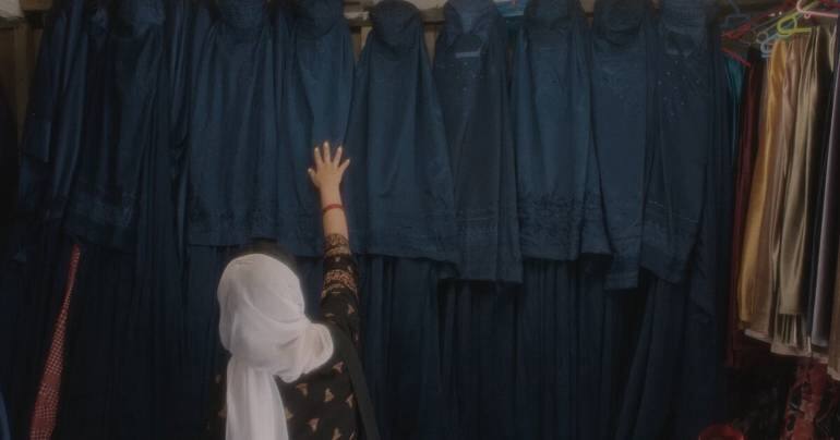 A still from Elham Ehsas' BAFTA-nominated short film 'Yellow' (2023), on women in Taliban-controlled Afghanistan, that won an audience award at CIFF 2024, Chandigarh.