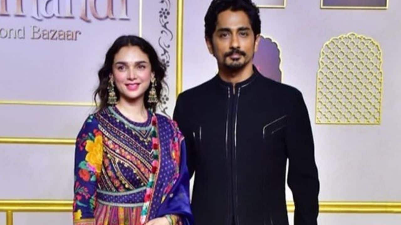 Aditi Rao Hydari and Siddharth steal the spotlight at 'Heeramandi' premiere with their stunning joint appearance - view pics
