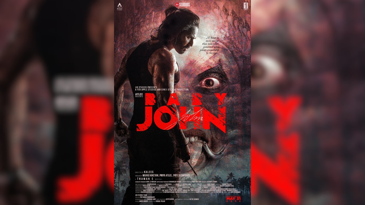 'Baby John' new poster: Varun Dhawan look's unstoppable in Atlee's action thriller - view pic