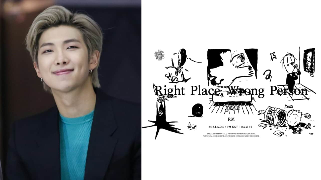 BTS' RM announces second solo album 'Right Place, Wrong Person' set for ...