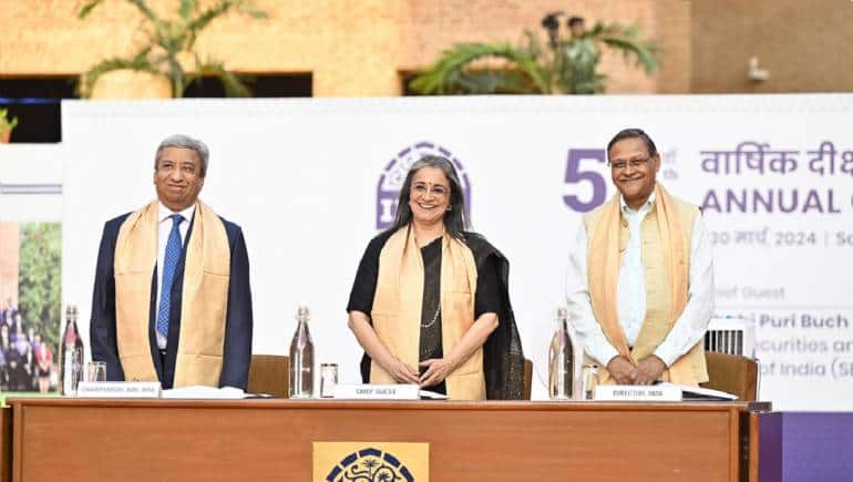 Felt like locked in a pressure cooker for 2 years: Madhabi Puri Buch recalls her IIM-A days - Vimarsana News