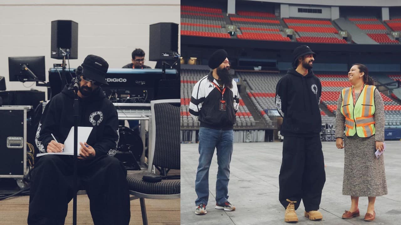 Diljit Dosanjh prepares for his Vancouver concert, says, 'Witness history in the making'