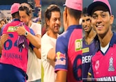 IPL 2024: Rajasthan Royals' Yashasvi Jaiswal fulfills his dream, meets and hugs Shah Rukh Khan post victory, watch video