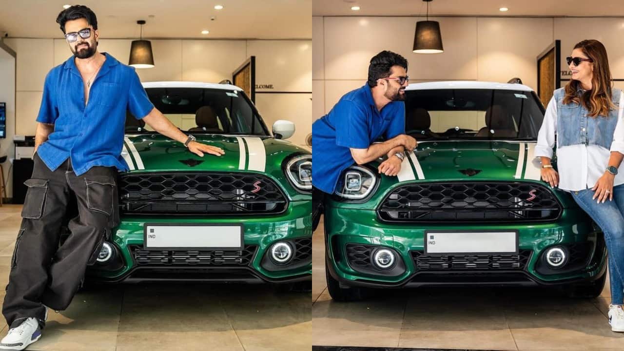 Maniesh Paul buys a luxurious green Mini Cooper car worth Rs 50 lakh, see pic