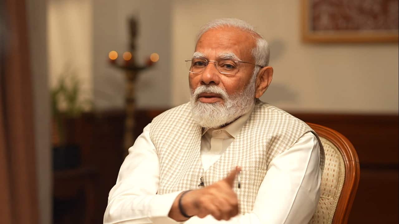 Network18 Exclusive - 'Imprint of Muslim league': PM Modi says Congress manifesto a threat to SC/STs - Moneycontrol