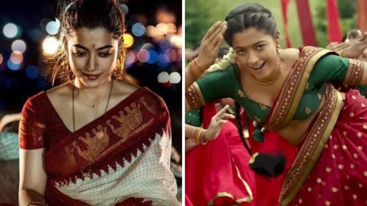 The white saree with red handcrafted elephant art on the aanchal has made it one of the most loved looks among fashion enthusiasts, leading to a surge in demand for similar styles! (Image via Instagram)