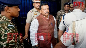 Sanjay Singh released from Tihar jail (Image: PTI)