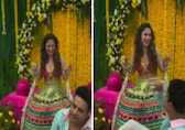 Krushna Abhishek dances on the beats of dhol with sister Arti Singh at her Haldi ceremony