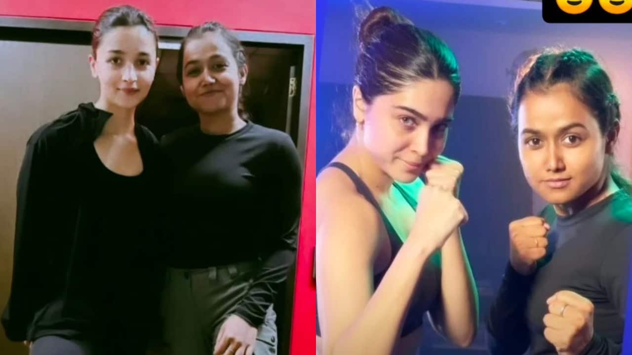 Alia Bhatt and Sharvari Wagh's pics while prepping for YRF's spy-verse film go viral