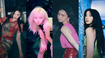 Korean girl band aespa, comprising Karina, Giselle, Winter, and Ningning, released a teaser video for their upcoming studio album 'Armageddon' through various social media platforms. (Image via X)