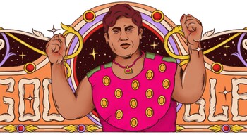 Google Doodle on Hamida Banu