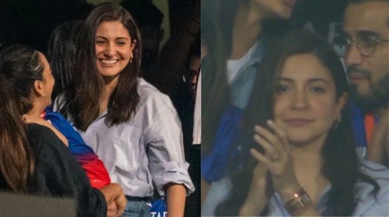 Anushka Sharma makes her first public appearance at IPL 2024 after son Akaay's birth, cheers for husband Virat Kohli