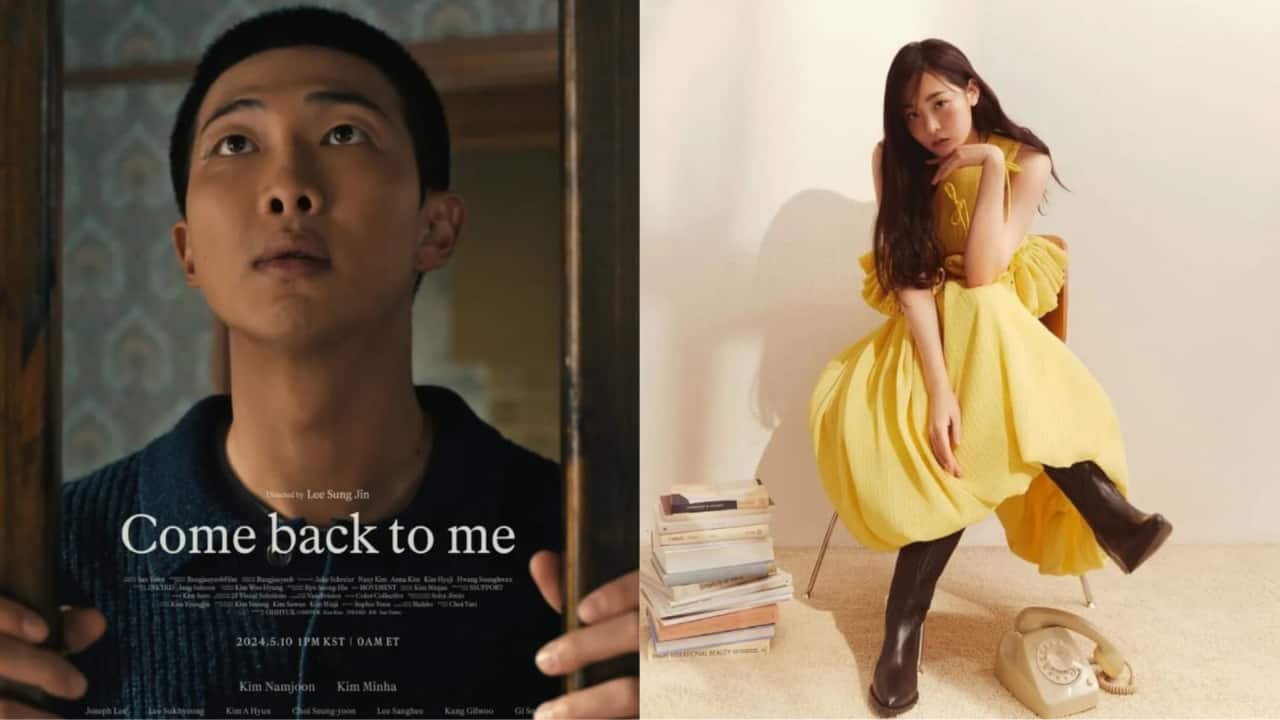 Meet BTS's RM's beautiful female lead Kim Minha in 'Come Back To Me' music video