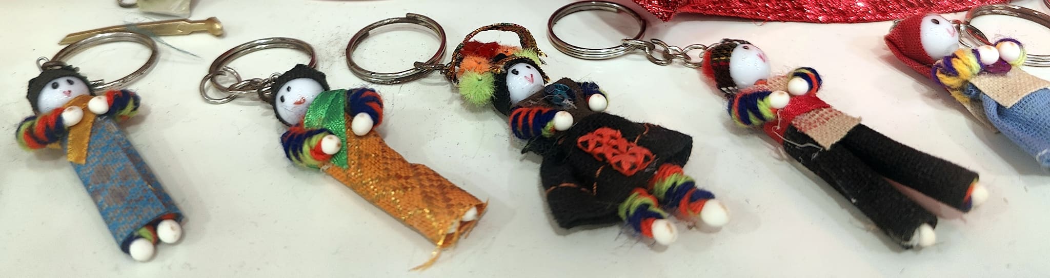 Thailand Worry Dolls: The museum also has a small collection of Thai worry dolls that have been sourced from Thailand. According to a popular Siamese legend it is said that a girl child who is worried for any reason, shares the same with the doll and puts it under their pillow when sleeping. It is believed that the doll will take their worries away during the night. The set here is made from wool, pieces of colourful cloth and are quite small and are therapeutic in nature. Also at the museum are Neyveli dolls, a set of porcelain dolls that were made in the town of Neyveli in Tamil Nadu. The vendors would sell them on push carts from door to door. These were being made as the doll makers would get the raw material from a by-product as there was an erstwhile power project in the region. Today however the dolls are no longer being made and this is what makes the set of these dolls unique. (Photo by Bindu Gopal Rao)