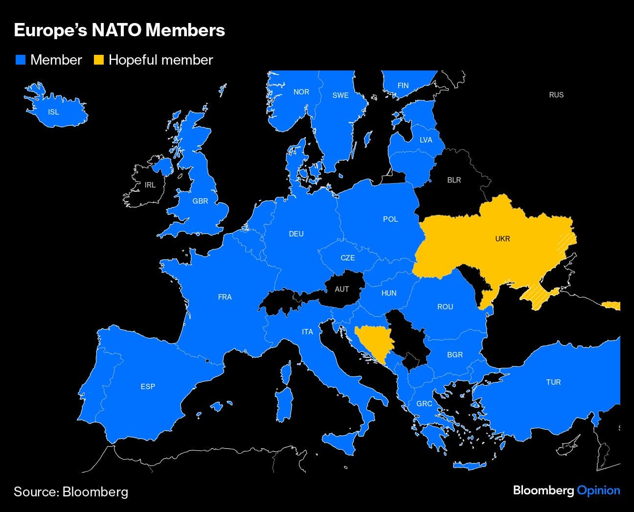 Putin's target after Ukraine may be NATO's Latvia, Lithuania, Estonia