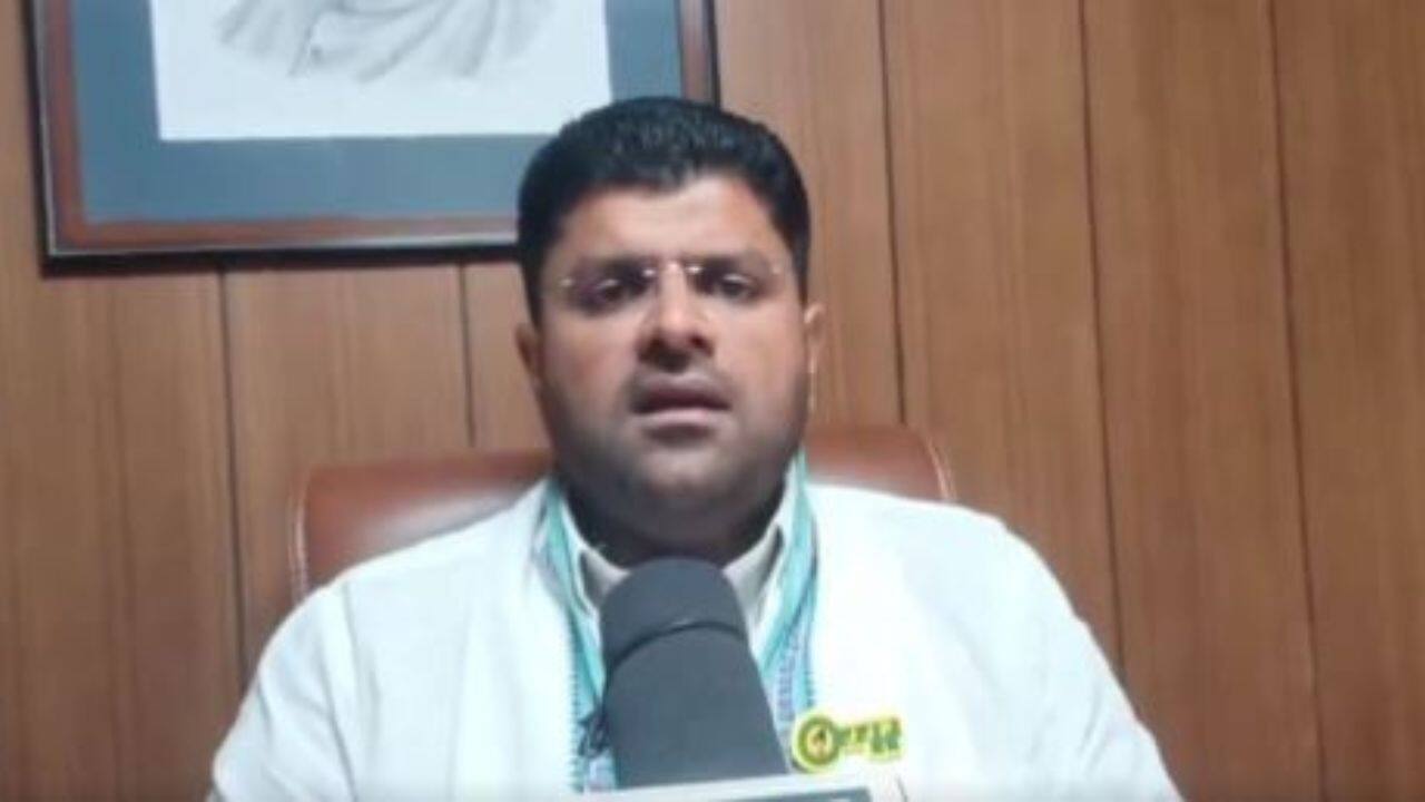 Haryana political crisis: JJP leader Dushyant Chautala writes to Governor, demands floor test