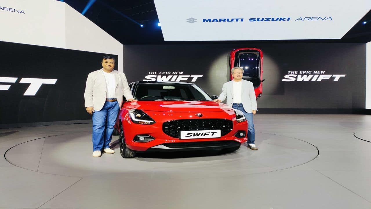 The engine of the new Swift is powered by all-new Z-Series engine. The refined new power train delivers exceptional fuel efficiency, Takeuchi said.