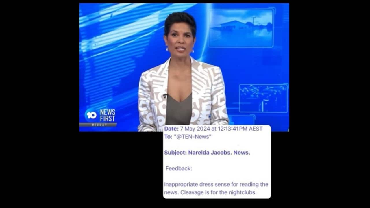 'Cleavage is for nightclubs': Australian news anchor gets sexist email about her attire. Her reply 'Cleavage is for nightclubs': Australian news anchor gets sexist email about her attire. Her reply