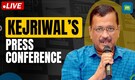 Arvind Kejriwal Addresses  Media  First Time After Getting Out Of Tihar On Bail | Press Conference