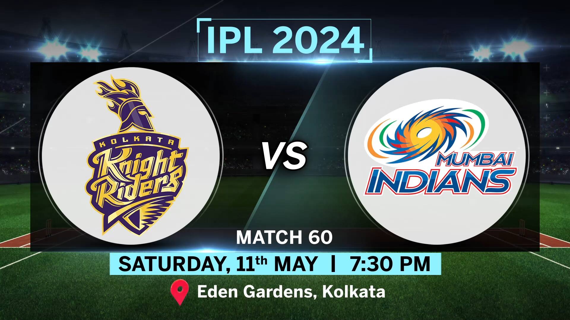 IPL 2024, KKR vs MI Live Score Kolkata Knight Riders set to take on