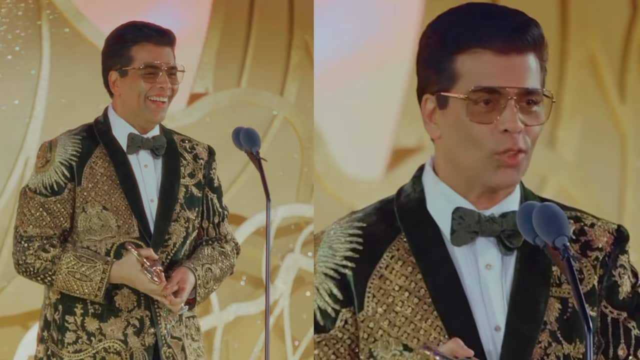 Karan Johar receives Gold Legend Honour award, dedicates it to his mother