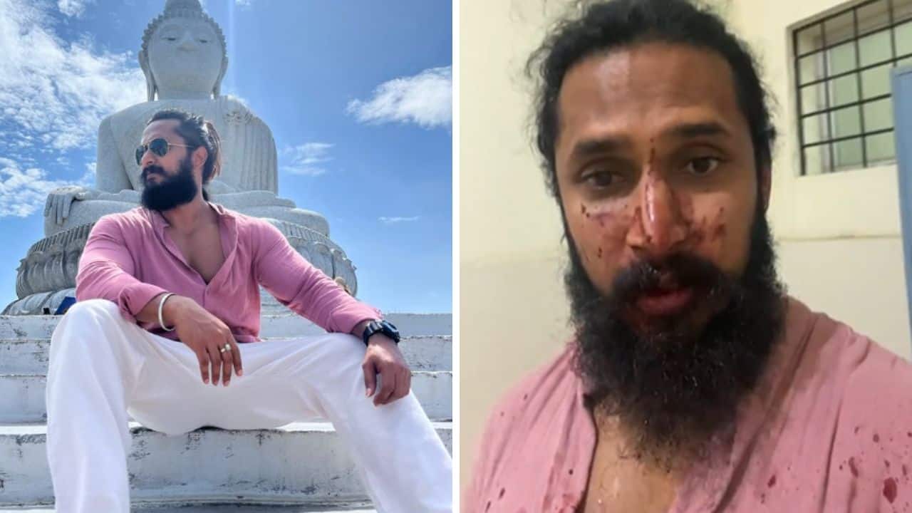 Kannada  actor Chethan Chandra brutally attacked, shares video of him bleeding