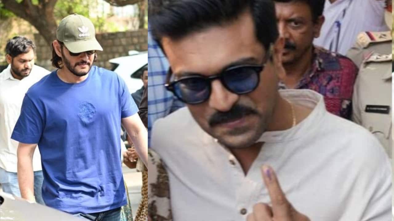 Lok Sabha Elections 2024: Ram Charan Teja and Mahesh Babu cast votes with their families