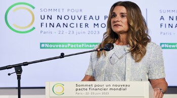 US philanthropist Melinda French Gates