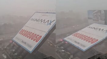 In Ghatkopar, a 120 by 120 feet illegal hoarding collapsed on a petrol pump due to the storm, killing 16 and injuring more than 100.