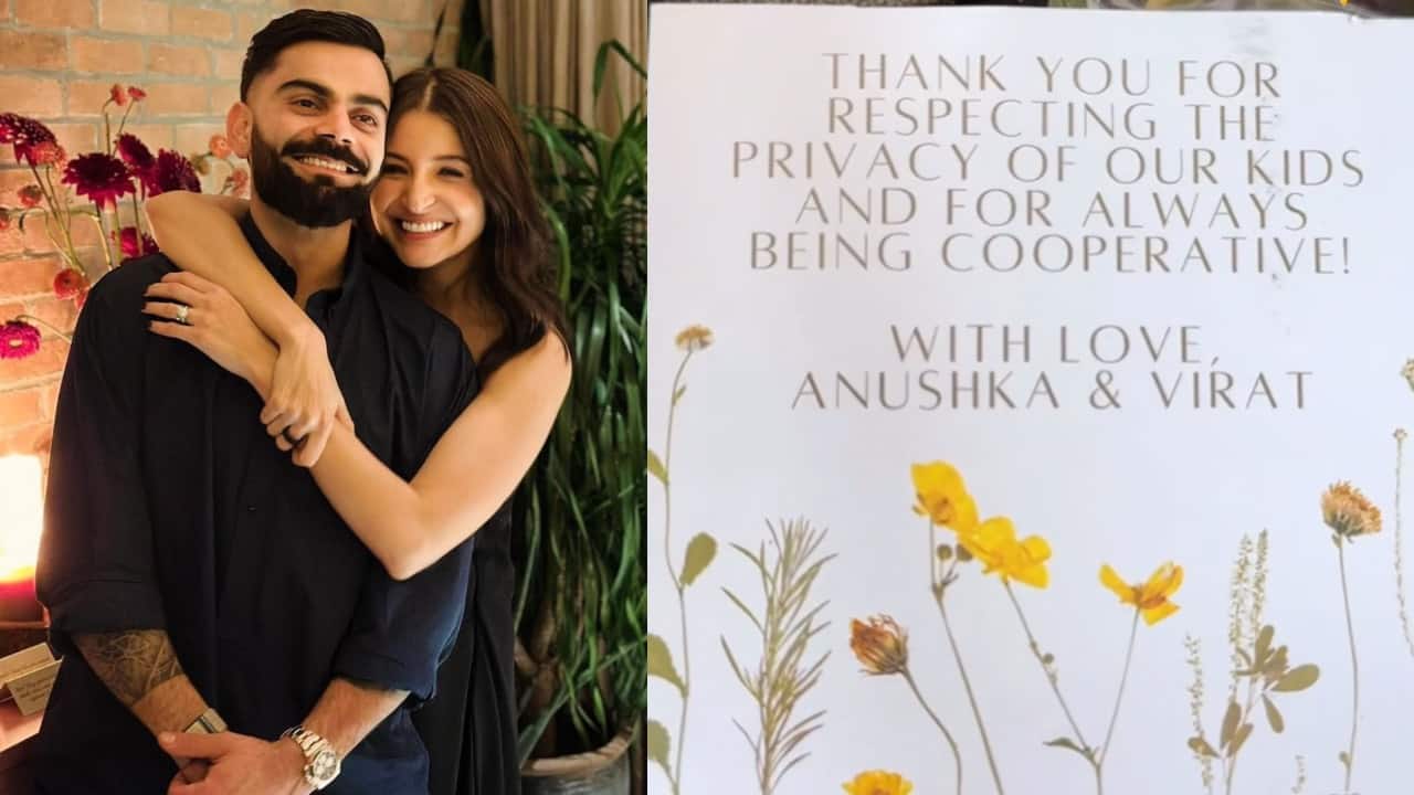 Virat Kohli and Anushka Sharma send out gifts to paparazzi for respecting their children's privacy